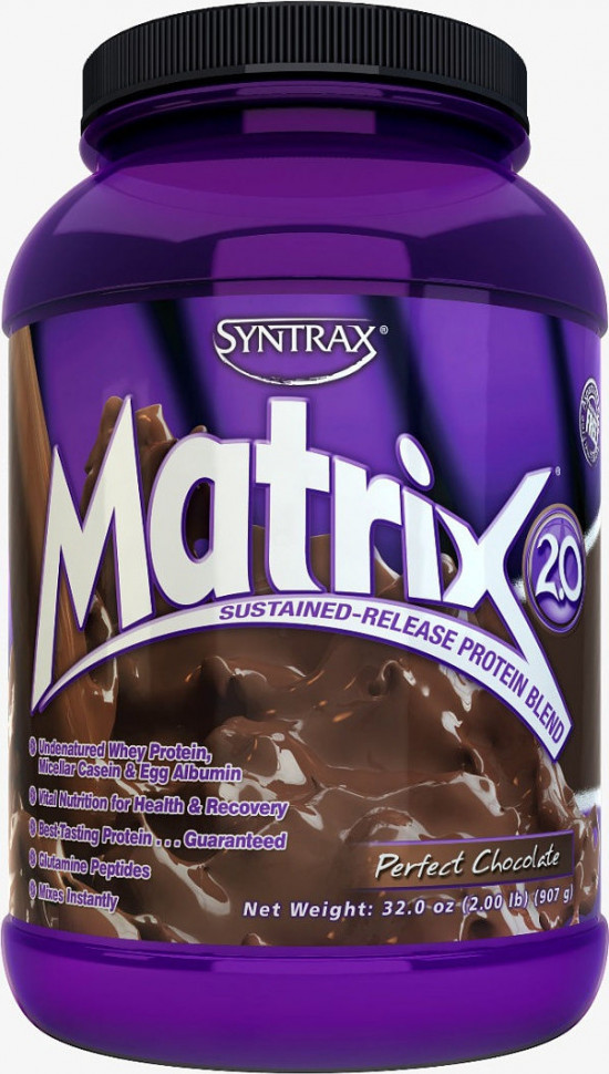 Matrix 2,0 шоколад 907g, Syntrax фото 1 — 65fit
