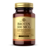 SOLGAR Biotin 300 mcg 100 Tablets фото 1 — 65fit