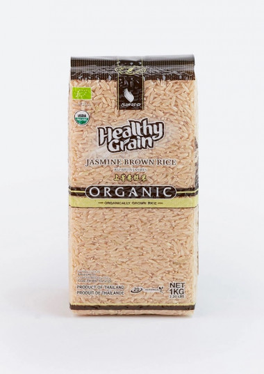 SAWAT-D Рис тайский органический коричневый жасмин 1кг — 65fit