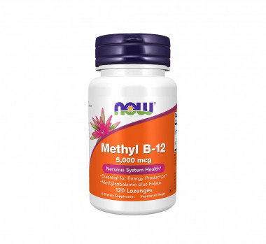 #NOW Methyl B-12 5000mg 120 Caps — 65fit