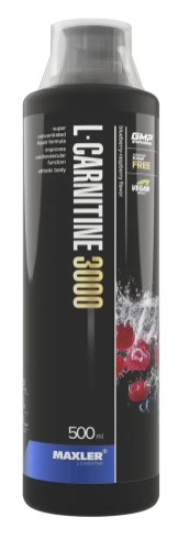 #Maxler L-CARNITINE 3000 500ml Blueberry-Raspberry фото 1 — 65fit