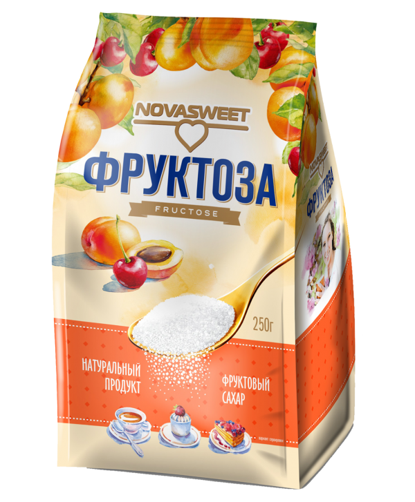 Фруктоза 250гр, Novasweet фото 1 — 65fit
