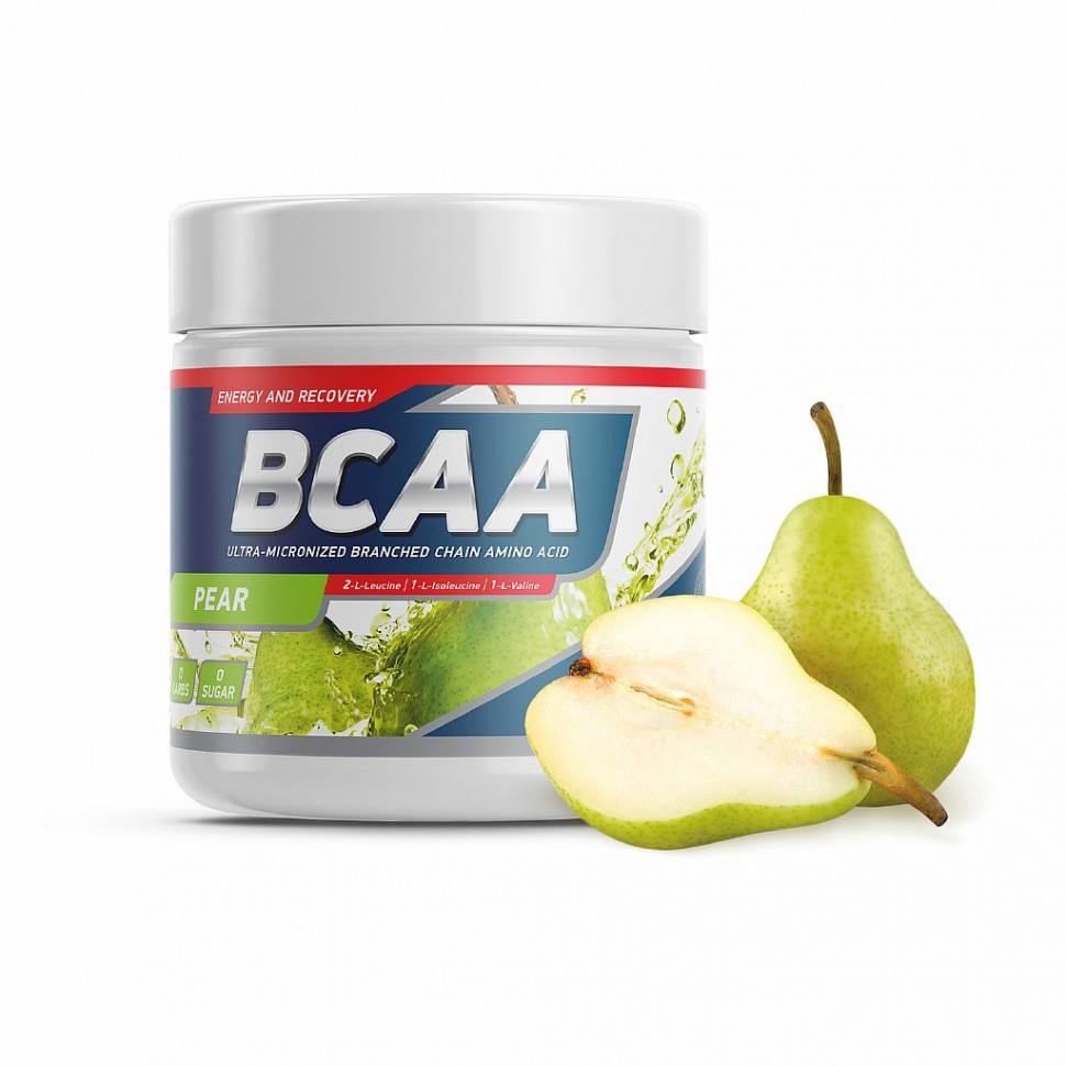 #GeneticLab Аминокислоты BCAA 2:1:1 Груша 250g. фото 1 — 65fit