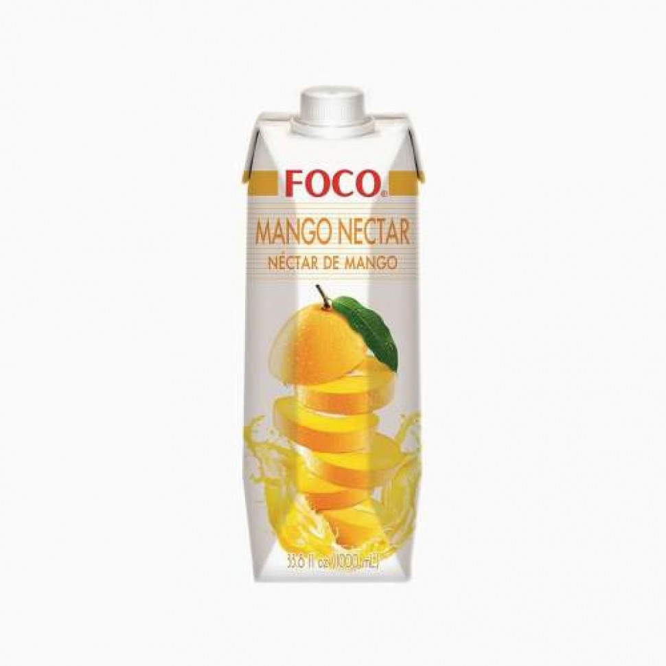 FOCO Нектар манго tetra pak 1л фото 1 — 65fit