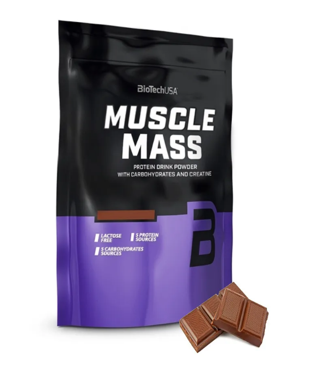 #BioTech Muscle Mass 1000g (Шоколад) фото 1 — 65fit