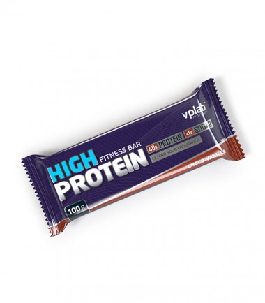 High Protein Bar ваниль-шоколад 100гр, VPlab — 65fit