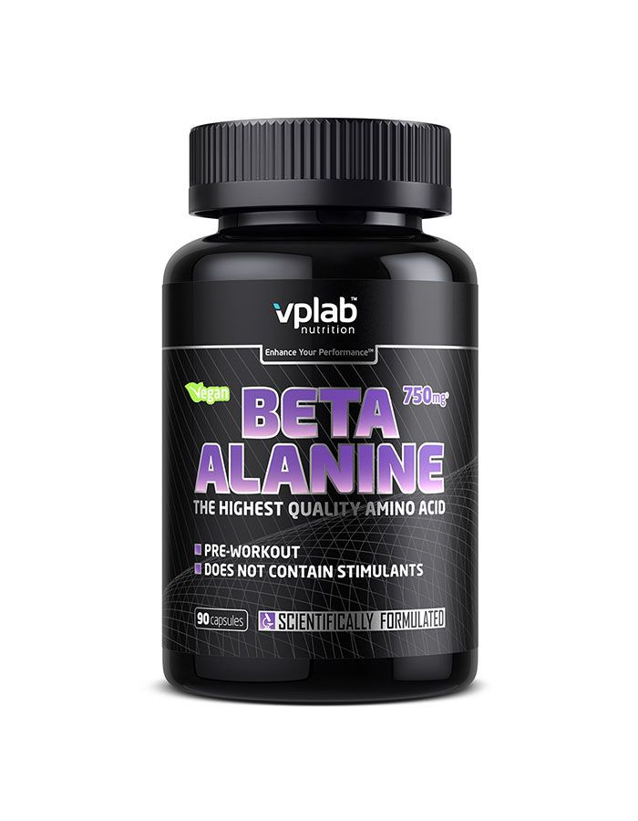 BETA-ALANINE 90капсул, VPlab фото 1 — 65fit