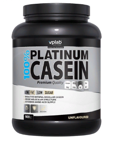 ВПЛАБ 100% Платинум Казеин 908г Натуральный — 65fit