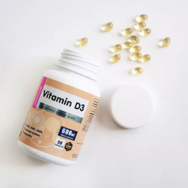 CHIKALAB Vitamin D3 │Холекальциферол 90 капсул — 65fit