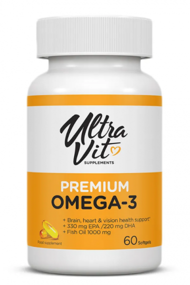 ULTRA VIT OMEGA 3 60 гел.капс — 65fit