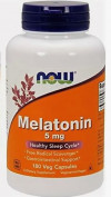 #NOW Melatonin 5 mg 180 caps фото 2 — 65fit
