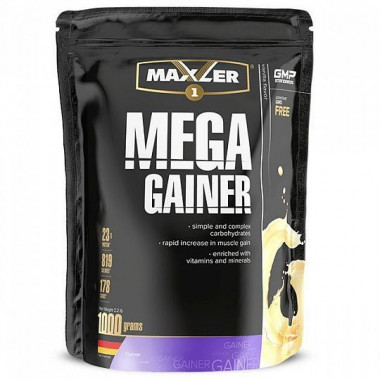 #MAXLER Mega Gainer 1 kg.-Vanilla &mdash; 65fit