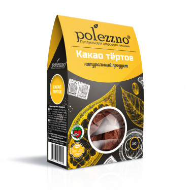 POLEZZNO Какао тёртое 200г — 65fit