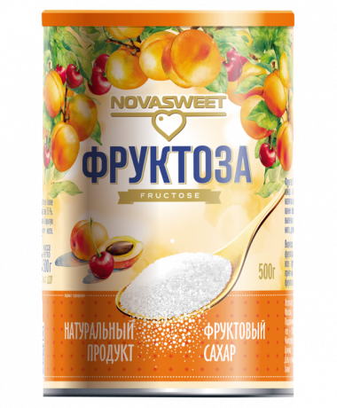 Фруктоза 500гр, Novasweet — 65fit