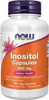 NOW Inositol 500 mg 100 caps фото 1 — 65fit