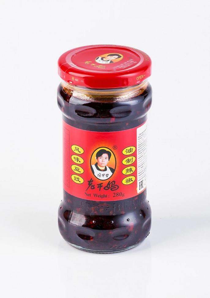 LAO GAN MA Соус из черных соевых бобов 280г фото 1 — 65fit