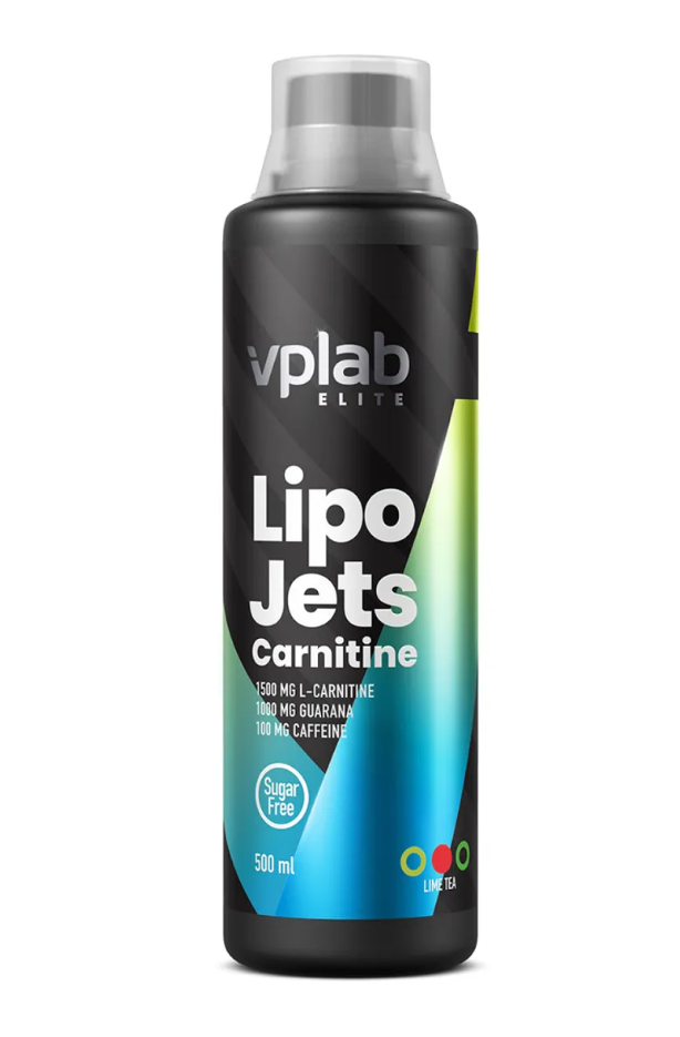 VPLAB LIPOJETS Carnitin  Лайм-чай 500ml фото 1 — 65fit