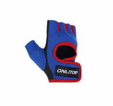 Перчатки спортивные XL сине-красные 4498167 — 65fit