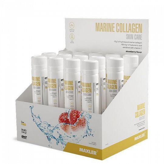 #MAXLER Marine Collagen SkinCare 25ml Strawberry фото 1 — 65fit