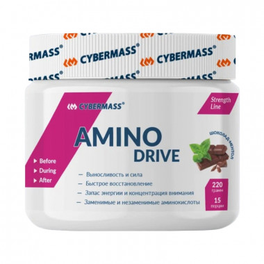 #Cybermass Amino Drive 220g Шоколад ментол — 65fit