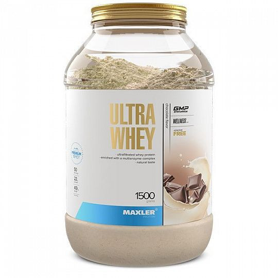 #Maxler Ultra Whey 1500g Chocolate фото 1 — 65fit