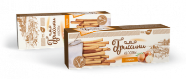 ВАСТЭКО Гриссини из полбы с луком 170г — 65fit