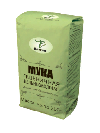 ВЕГАНА Мука Пшеничная цельносмолотая 700г — 65fit