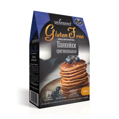 POLEZZNO Смесь для выпечки &quot;Панкейки оригинальные&quot; 260г — 65fit