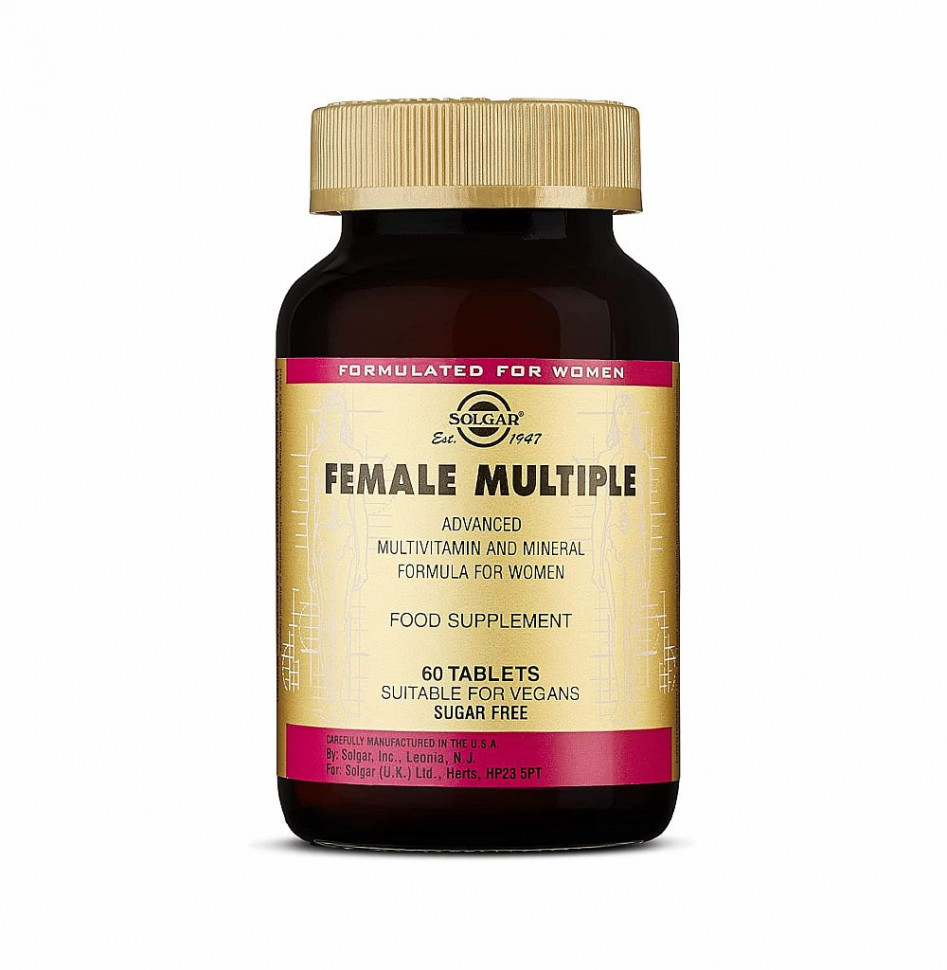 #SOLGAR Female Multiple 60tabs фото 1 — 65fit
