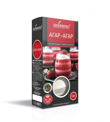 POLEZZNO Агар-агар 100г — 65fit
