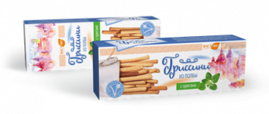 ВАСТЭКО Гриссини из полбы с орегано 170г — 65fit