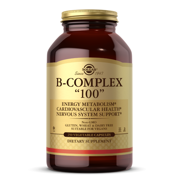 SOLGAR B-Complex "100" 250 Vegetable Capsules фото 1 — 65fit