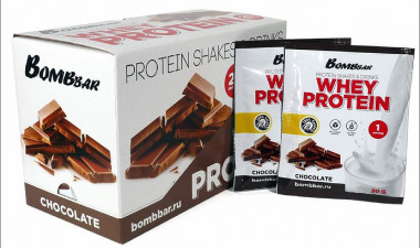 BOMBBAR Концентрат сухой для приготовления напитков &quot;Шоколадный&quot; 30г — 65fit