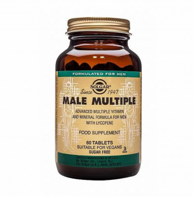 #SOLGAR Male Multiple 60tabs — 65fit