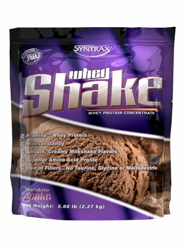 Whey Shake Chocolate Shake 2270g, Syntrax — 65fit