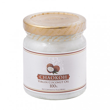 Кокосовое масло первого холодного отжима 180мл, CHAOKOH — 65fit
