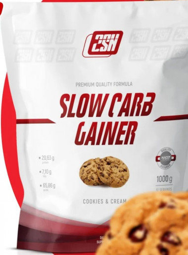 #2SN Slow Carb Gainer 1000g Печенье — 65fit