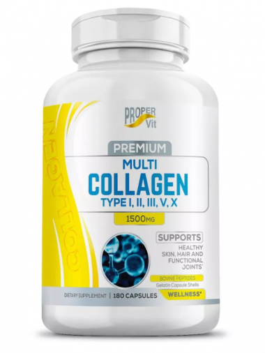 #PROPER VIT Multi Collagen Type 1500mg 180 caps — 65fit