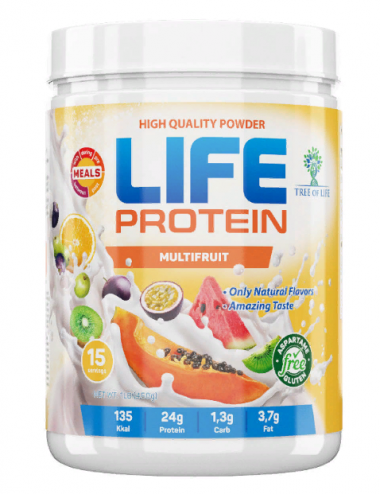 Life Protein Multifruit 454g, Tree of life — 65fit