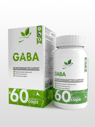 NATURALSUPP GABA 500 mg 60 caps — 65fit