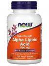 NOW Alpha Lipoic Acid 100 mg 120 Veg Capsules фото 2 — 65fit