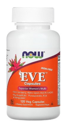 #NOW EVE Woman`s multi 120 vcaps — 65fit