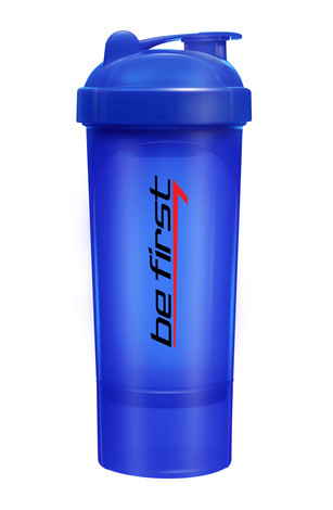 BE FIRST Шейкер-слим 350 мл Синий (TS 1349-BLU) — 65fit