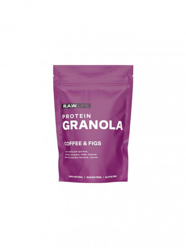 RAW LIFE Гранола &quot;Кофе-Инжир&quot; 220г/10 — 65fit