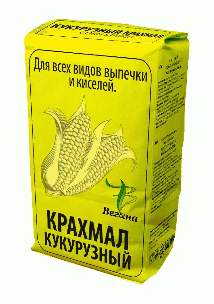 ВЕГАНА Крахмал кукурузный 350г фото 1 — 65fit