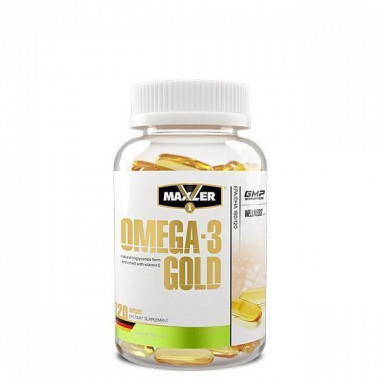 # MAXLER  Omega- 3 Gold 120 caps — 65fit