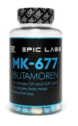 #Epic Labs  IBUTAMOREN MK-677 60 caps (стимулятор гормона роста) — 65fit