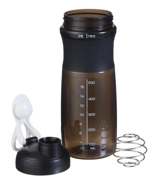 Шейкер "Мастер К." Work Max спортивный протеиновый для коктейлей, 760 мл, 25 х 7.8 см 9412728 фото 1 &mdash; 65fit