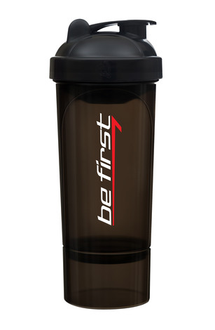 BE FIRST Шейкер-слим 350 мл Черный (TS 1349-BLK) фото 1 — 65fit