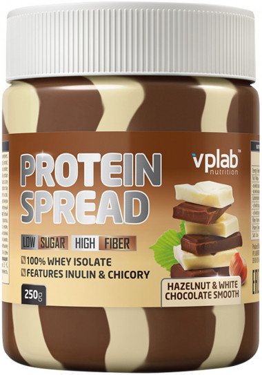 ВПЛАБ Протеин спред 250г Лесной орех-белый шоколад — 65fit